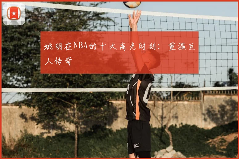 姚明在NBA的十大高光时刻:重温巨人传奇